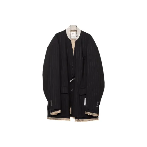 Maison Mihara Yasuhiro FW24 Куртки и Пальто Женские Черный