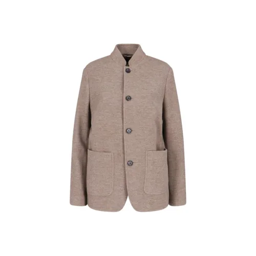 Loro Piana Куртки и Пальто Женские Хаки