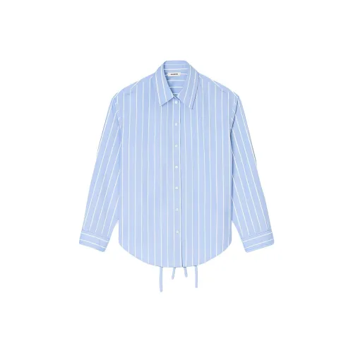 SANDRO Синие Женские Рубашки