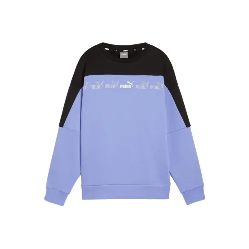 PUMA Свитшот с круглым вырезом Around The Block Femme женский фиолетовый