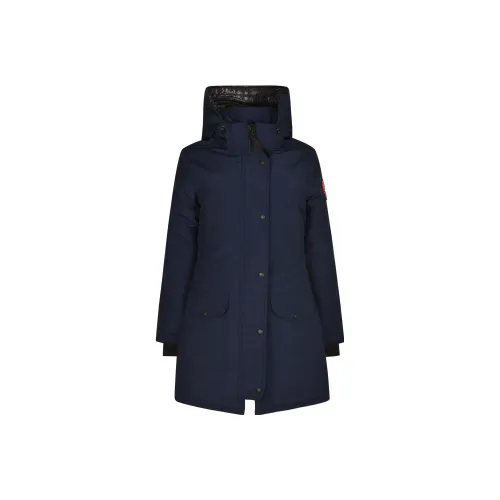 Canada Goose Морской синий Женские пуховики