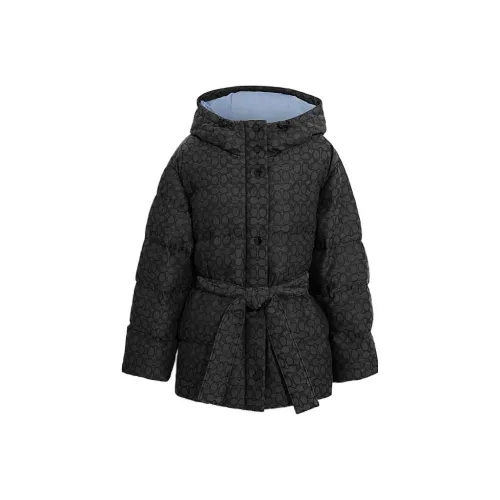 COACH Черные Женские Пуховики