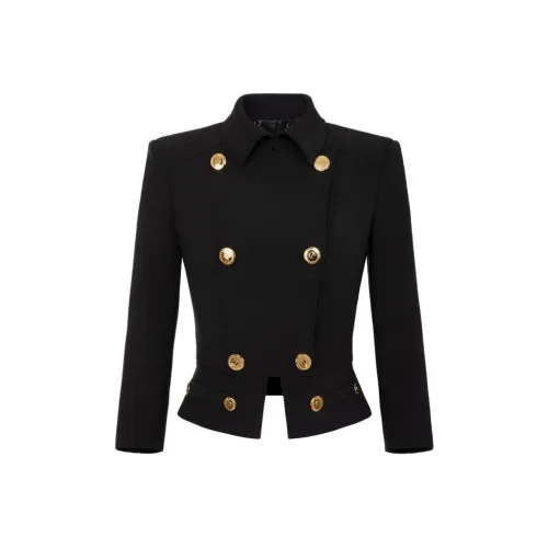 Elisabetta Franchi Черные Женские Куртки