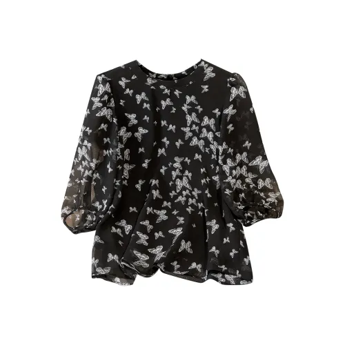 TOUCH Черные Женские Рубашки