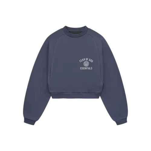 Fear of God Essentials Темно-морской синий/Морской Женские Свитшоты