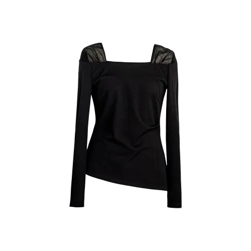 ROEYSHOUSE Черные Женские Рубашки