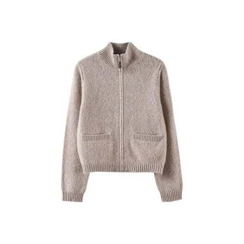 MAIGRE SIMHAT Кашемир Свитер Женский Розовый Фотиния Серый