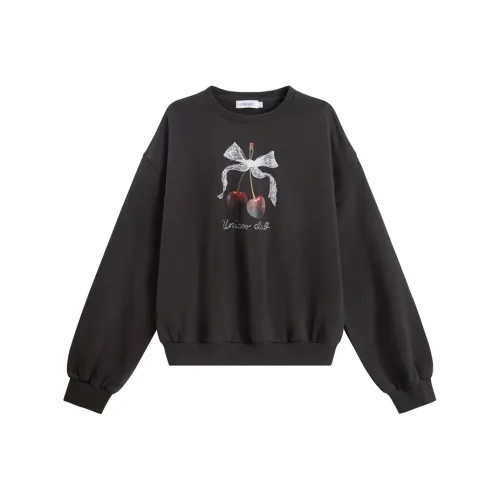 UNIFREE Толстовка Женская Черная Серый