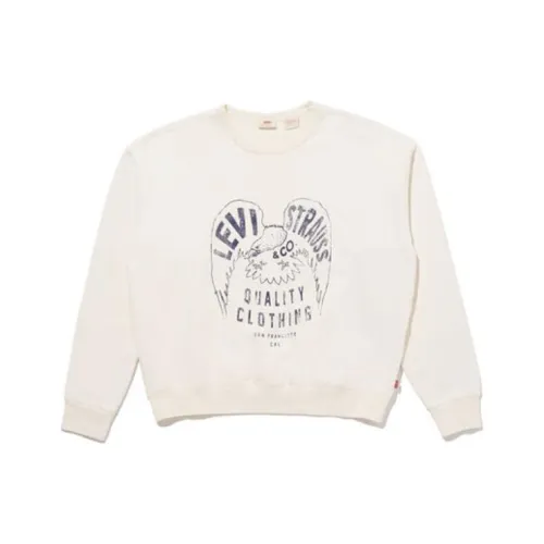 Levi's Толстовка Женская Белая