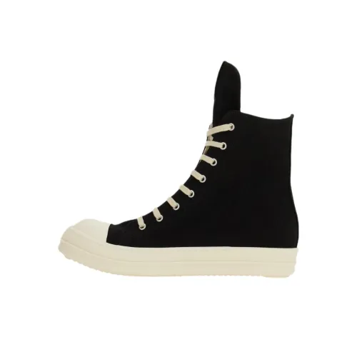 Rick Owens DRKSHDW Высокие кеды женские черные