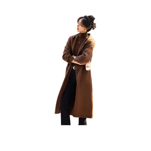 Mo Han Yi Mei Трикотаж Женский Кофейный