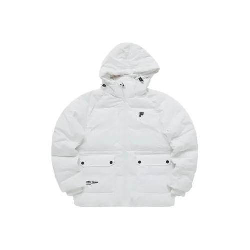 FILA FUSION Пуховик Женский Стандартный Белый
