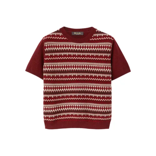 Loro Piana Красный Женские Кашемировые Свитеры
