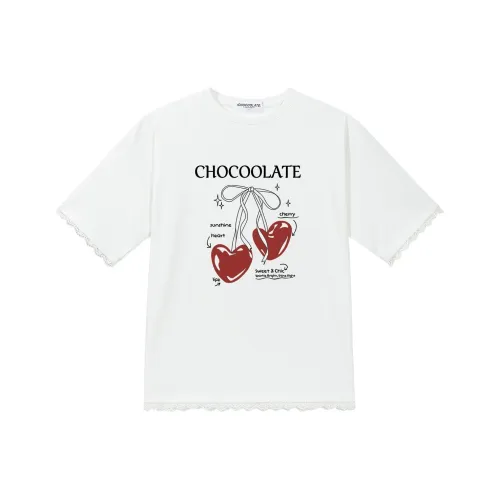 CHOCOOLATE T Рубашка Женская Белая