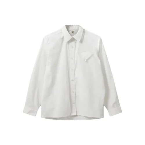 The. garment Белая Женская Рубашка