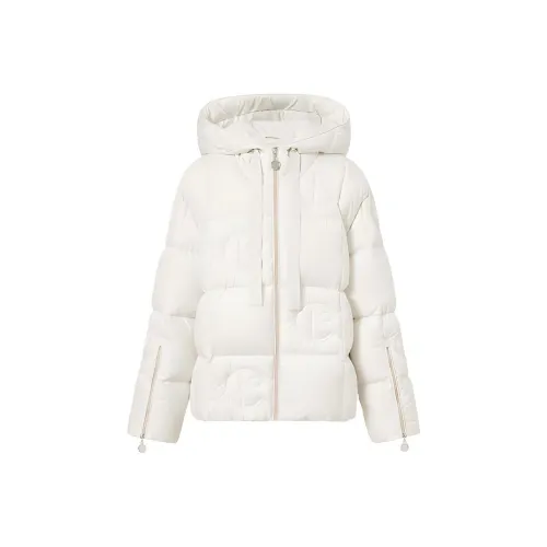 Carven Бежевые Женские Пуховики