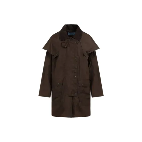PRADA Куртки и Пальто Женские Коричневые