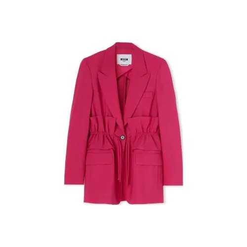 MSGM Розовые Женские Куртки