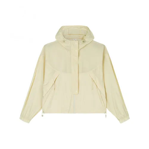 CHAOJIANTA Куртки Пальто Женские Syrups Желтый