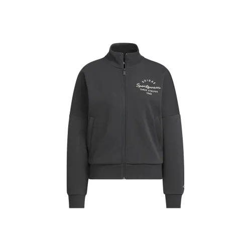 Adidas Куртка Женская Угольно-Черная