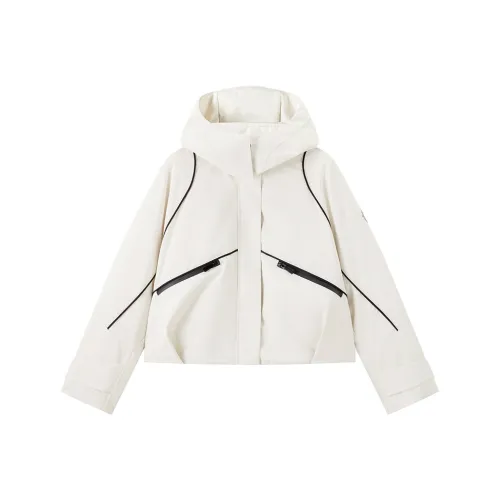 PEACEBIRD Белый Женские Пуховики