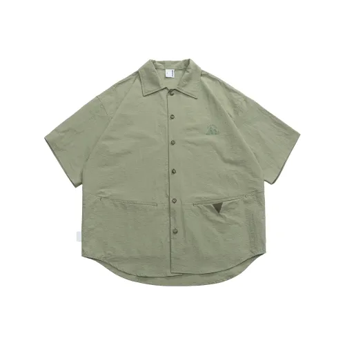 YPUT Оливково-зеленый Женские Рубашки