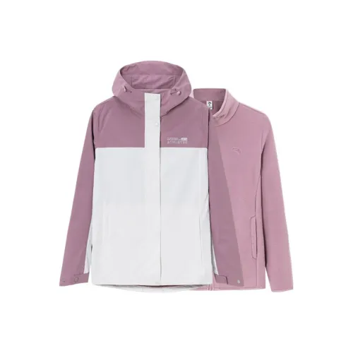 Anta Outdoor Collection Вереск Розовый/Папирусовый белый Женские Куртки