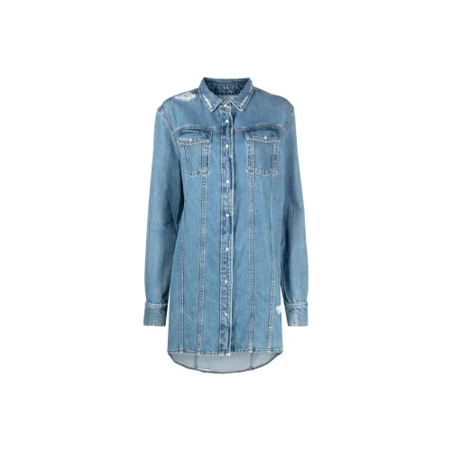 IRO NIGHT Синий Женские Рубашки