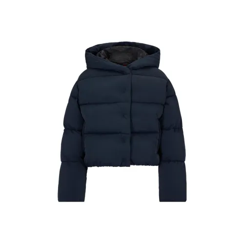 HUGO BOSS Темно-синие Женские Куртки