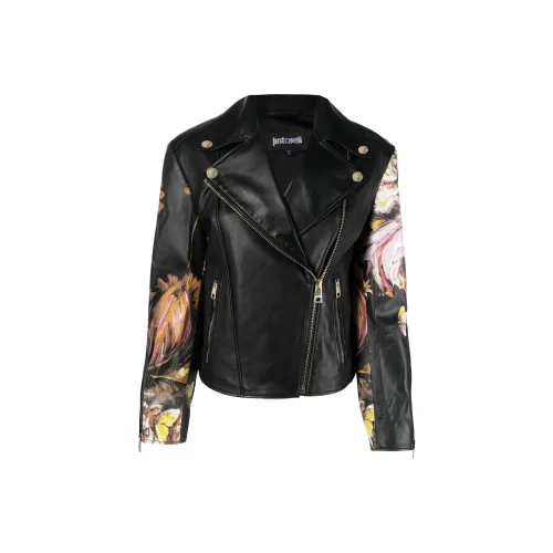 Just Cavalli Черные Женские Куртки