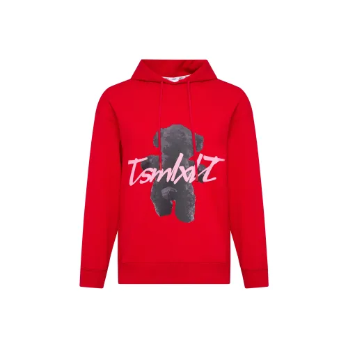 TSMLXLT SS24 Толстовка Женская Китайский Красный