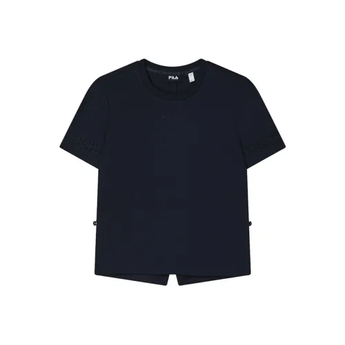 FILA EMERALD T Shirt Женская Dense Ink Blue