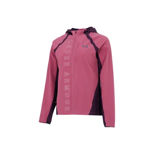 Under Armour Qualifier Куртка Женская Темно-Розовая