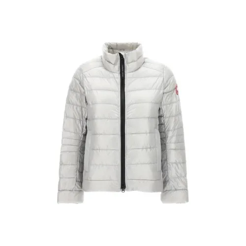 Canada Goose Пуховик Женский Серебряный