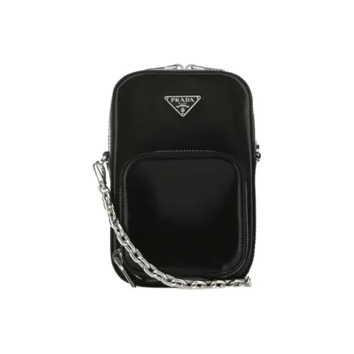 PRADA Luggage Collection Мини Унисекс Черный