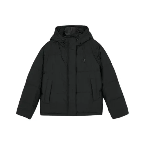 Skechers Пуховик Женские Углерод Черный