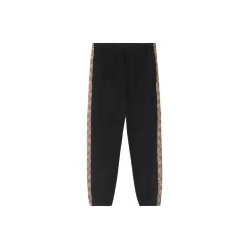 Burberry SS25 Вязаные Спортивные Штаны Мужские Черные