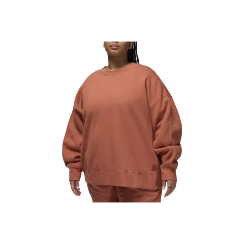 Jordan Flight Fleece Толстовка Женская Цвет Дусти Персик