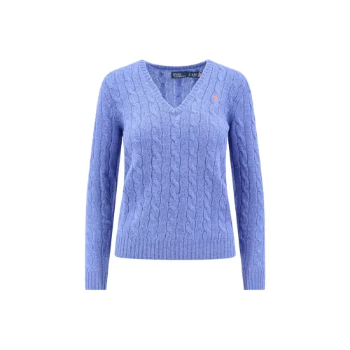 Polo Ralph Lauren Кашемировый свитер женский синий