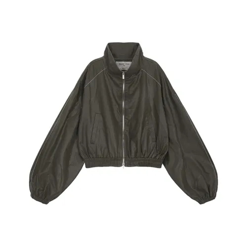 MATIN KIM FW24 Куртка Женская Хаки