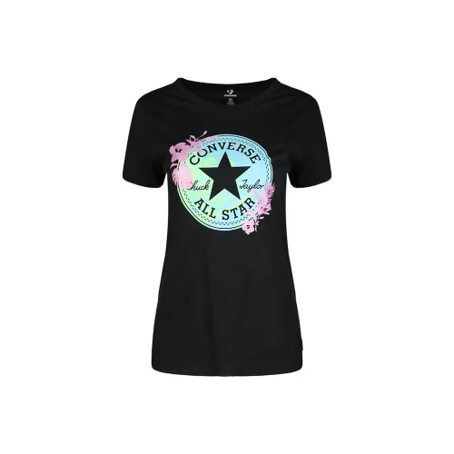 Converse Chuck Taylor T-Shirt Женская Черная