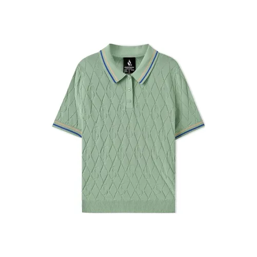 Skechers Поло Женское Айсберг Зеленый