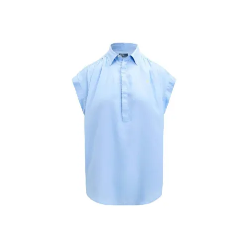 Polo Ralph Lauren SS24 Рубашка Женская Светло-Синяя