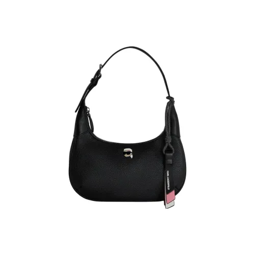 Karl Lagerfeld ПУ (полиуретан) Сумка через плечо Стандартная Женская Черная