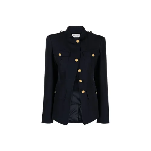 Alexander McQueen Морской синий Женские Куртки