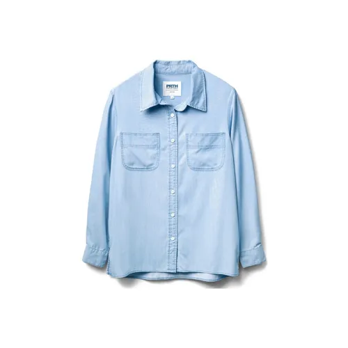 Prth Promethean Рубашка Женская Средняя Синий