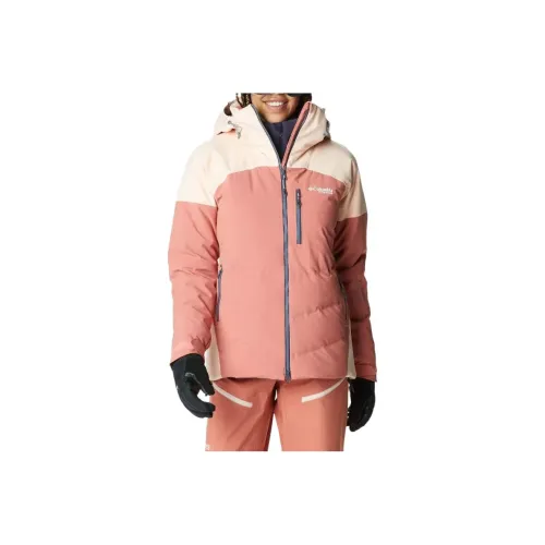 Columbia Розовый цвет персика Женские Куртки