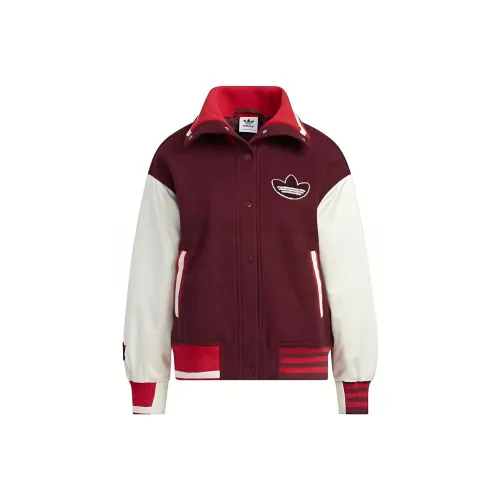 Adidas Originals Trefoil Jacket Women's Red