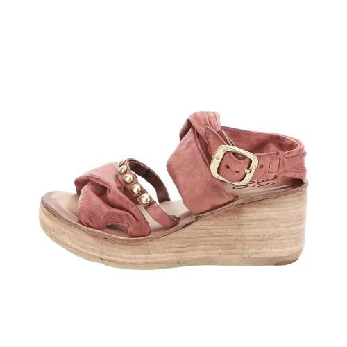 AirStep NOA One Ремешок Сандалии Женские Красный Коричневый