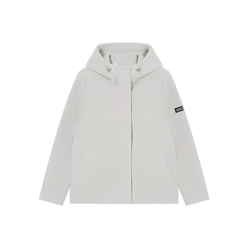 AIGLE Куртки Пальто Женские Норка Абрикос